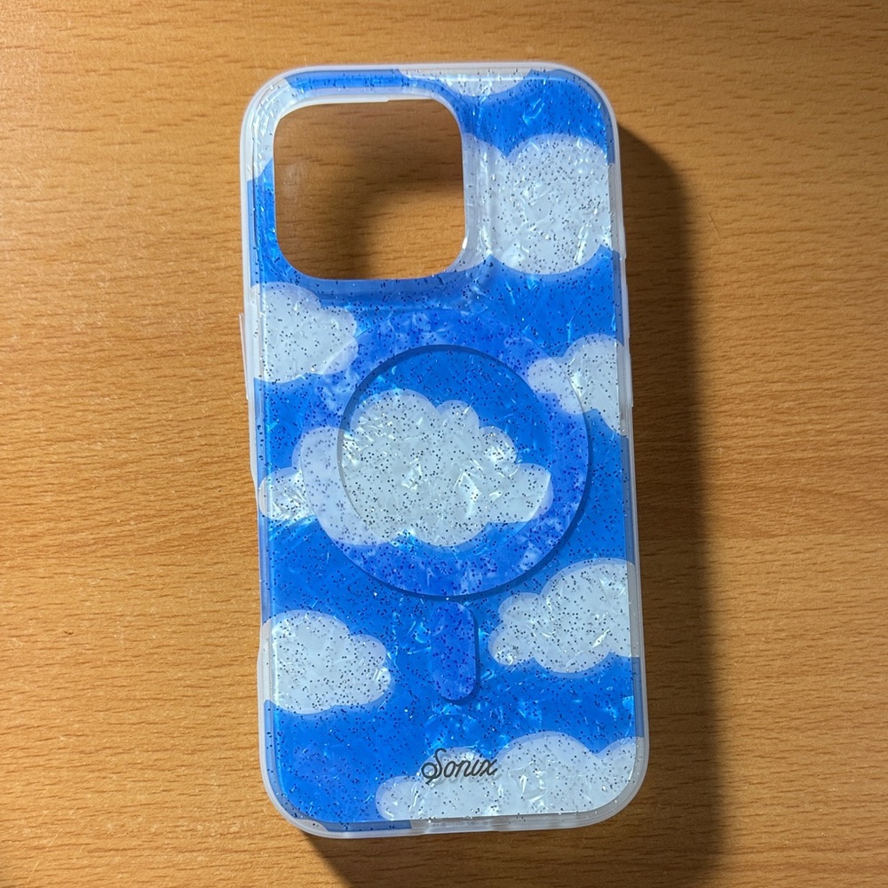 Sonix Cloudy Sky Glitter Phone Case